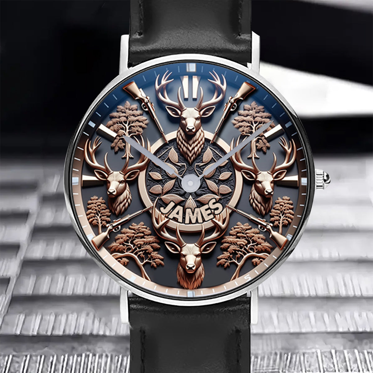 Montre de chasse personnalisée « Love Hunting »