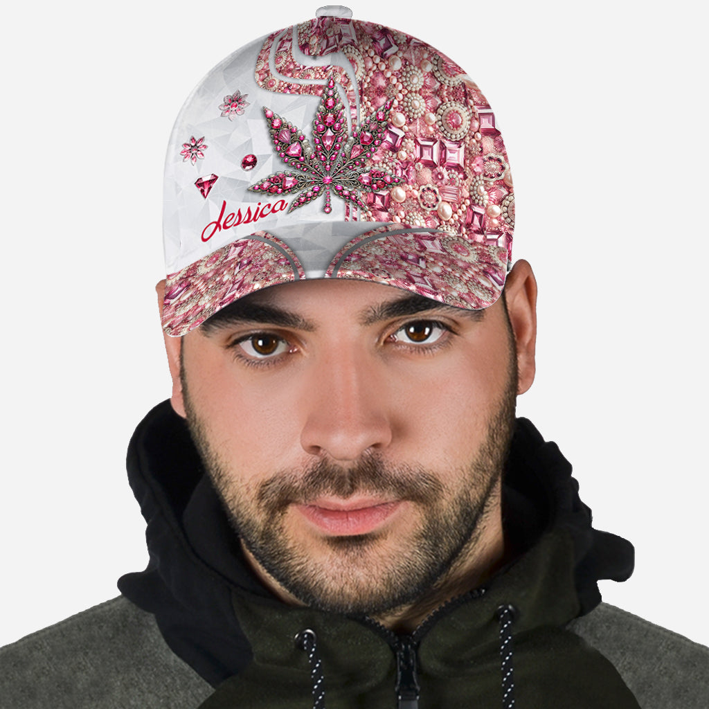 Superbe feuille - Casquette classique personnalisée pour les amateurs de cannabis