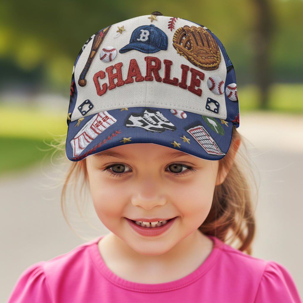 Joueur de baseball - Casquette de baseball classique personnalisée