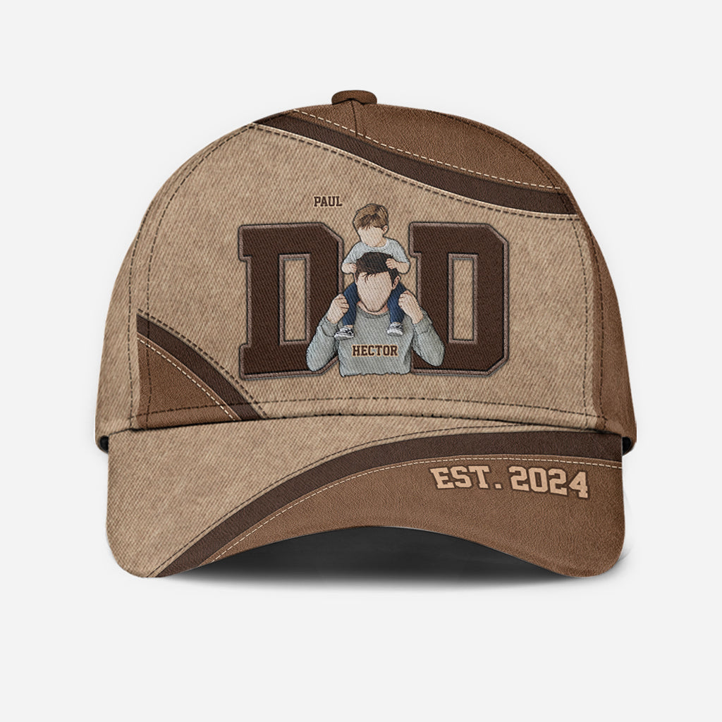 Best Dad Ever - Personalized Father Classic Cap