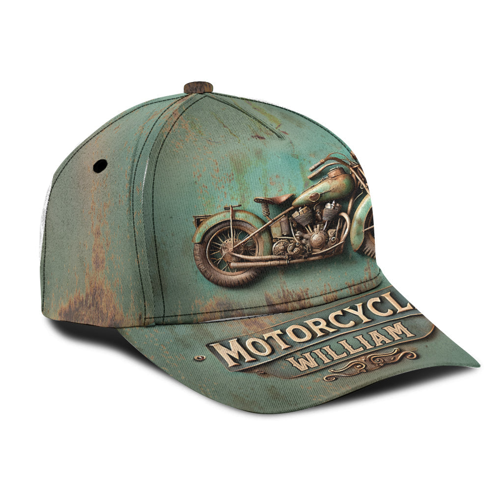 Passionné de moto - Casquette de motard classique personnalisée