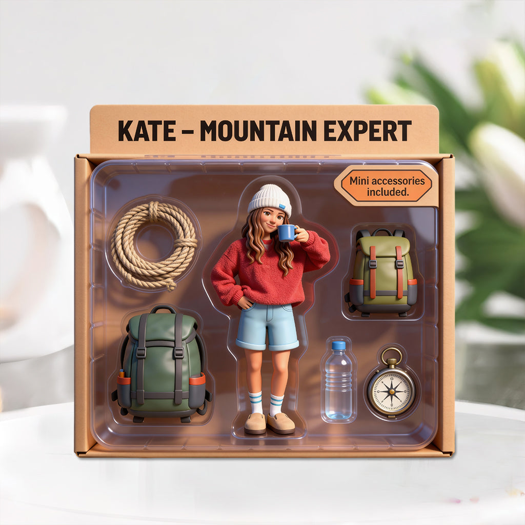 Hiking Lovers - Personalized Hiking Custom Shaped Acrylic Plaque