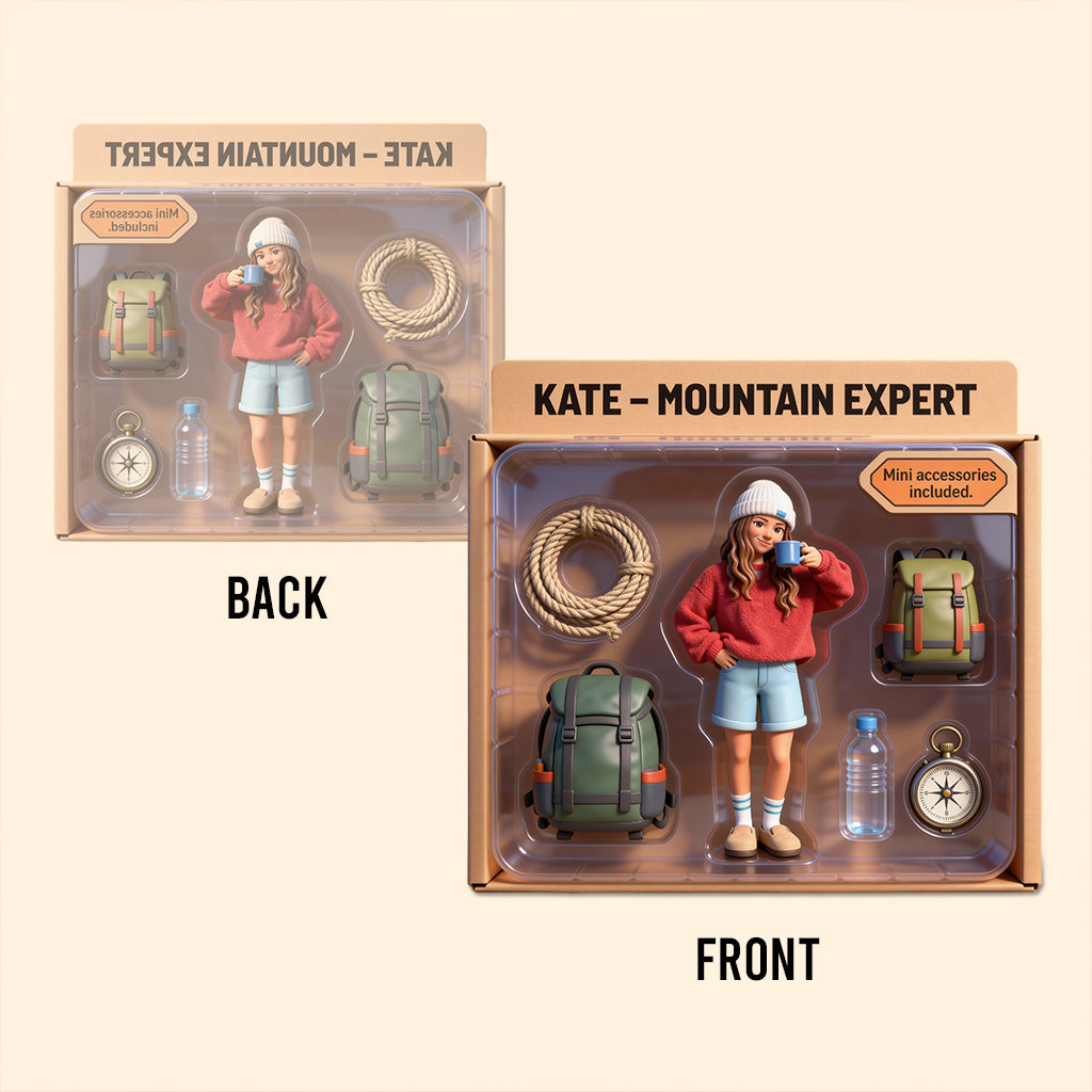 Hiking Lovers - Personalized Hiking Custom Shaped Acrylic Plaque