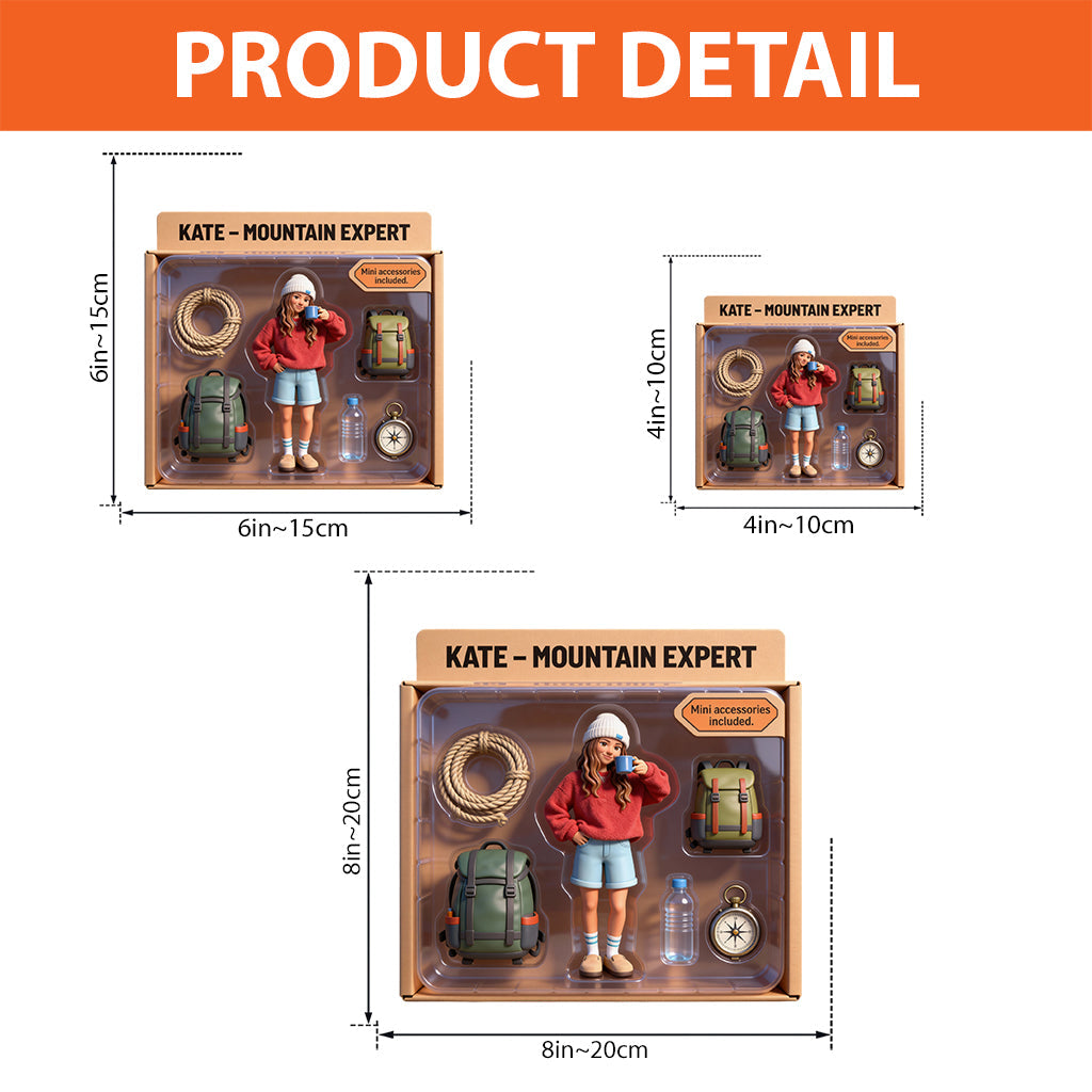 Hiking Lovers - Personalized Hiking Custom Shaped Acrylic Plaque