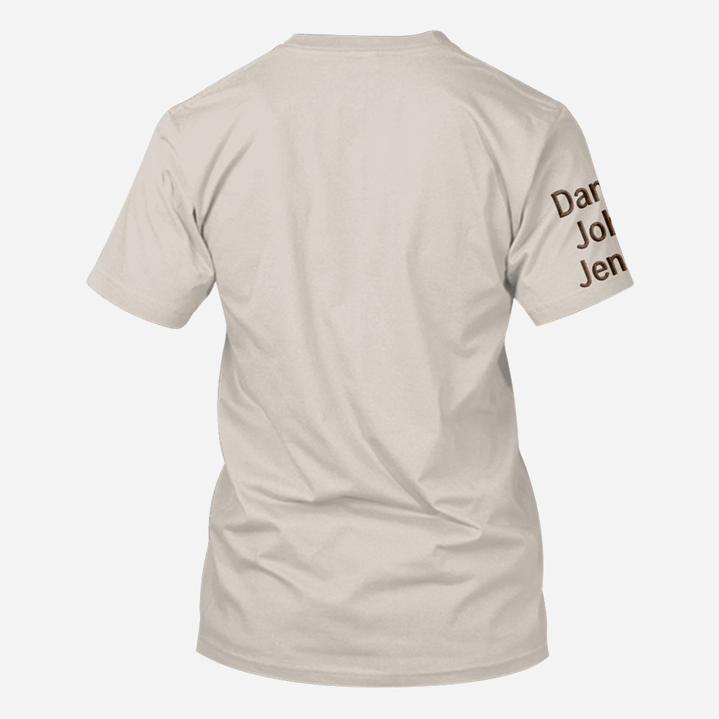 Meilleur Papa - Chemise Personnalisée Tout Imprimé
