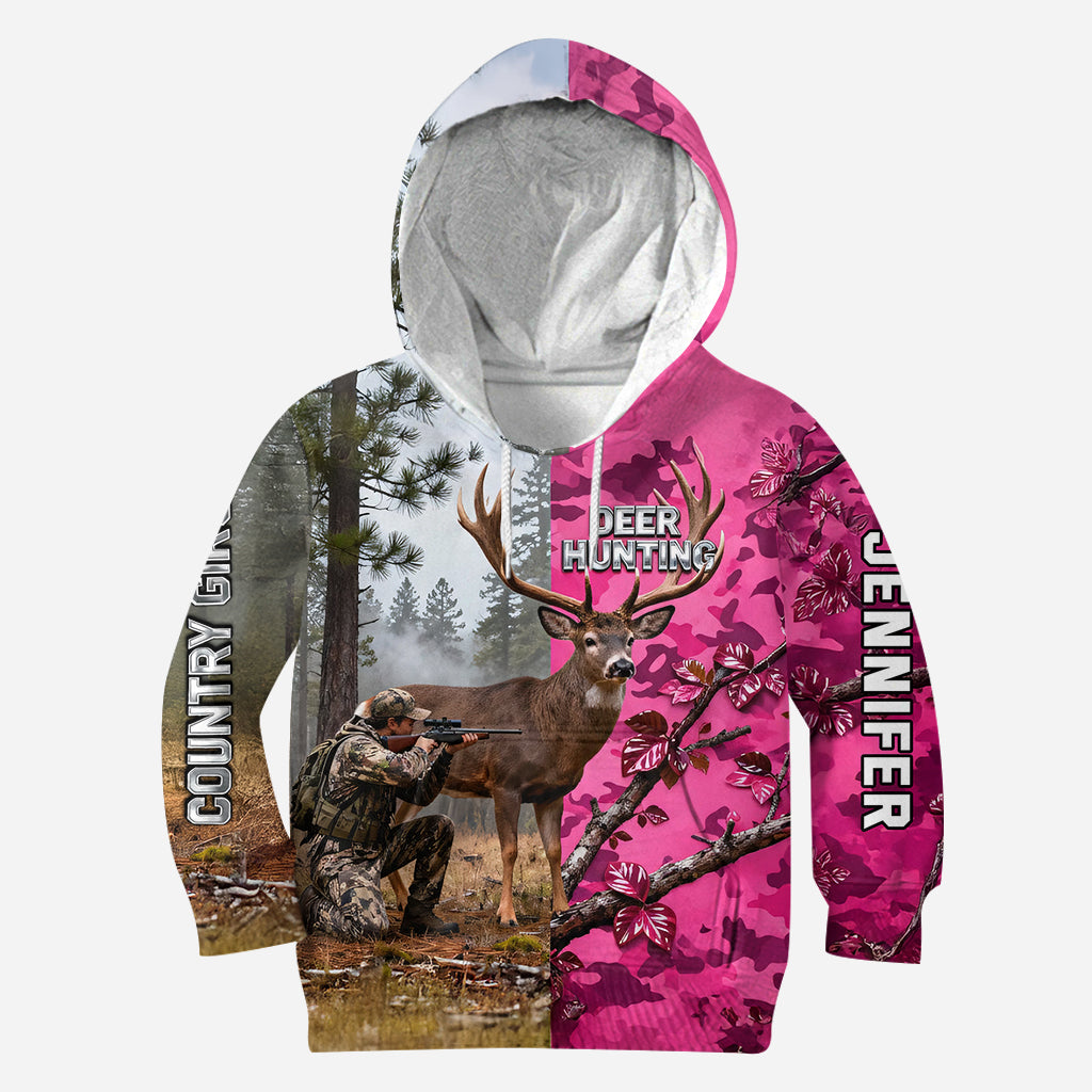 Chasse à la campagne - Sweat à capuche et legging de chasse personnalisés