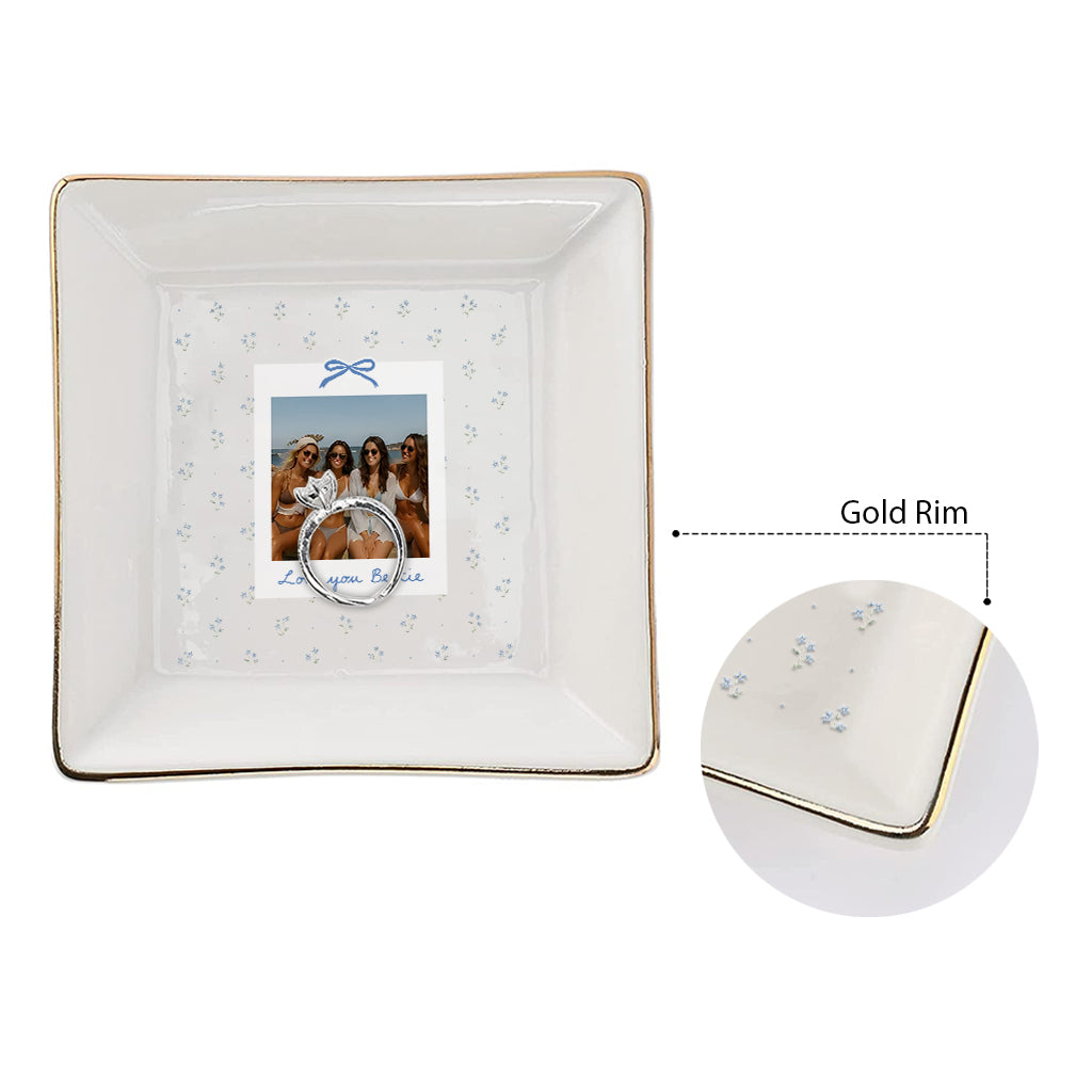 Birthday Gift - Personalized Birthday Jewelry Dish