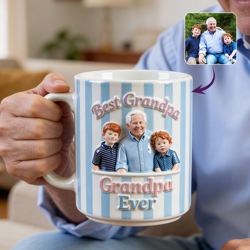 J'adore être grand-parent - Mug personnalisé pour les grands-parents