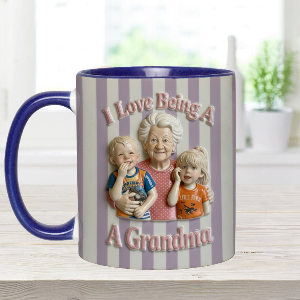J'adore être grand-parent - Mug personnalisé pour les grands-parents