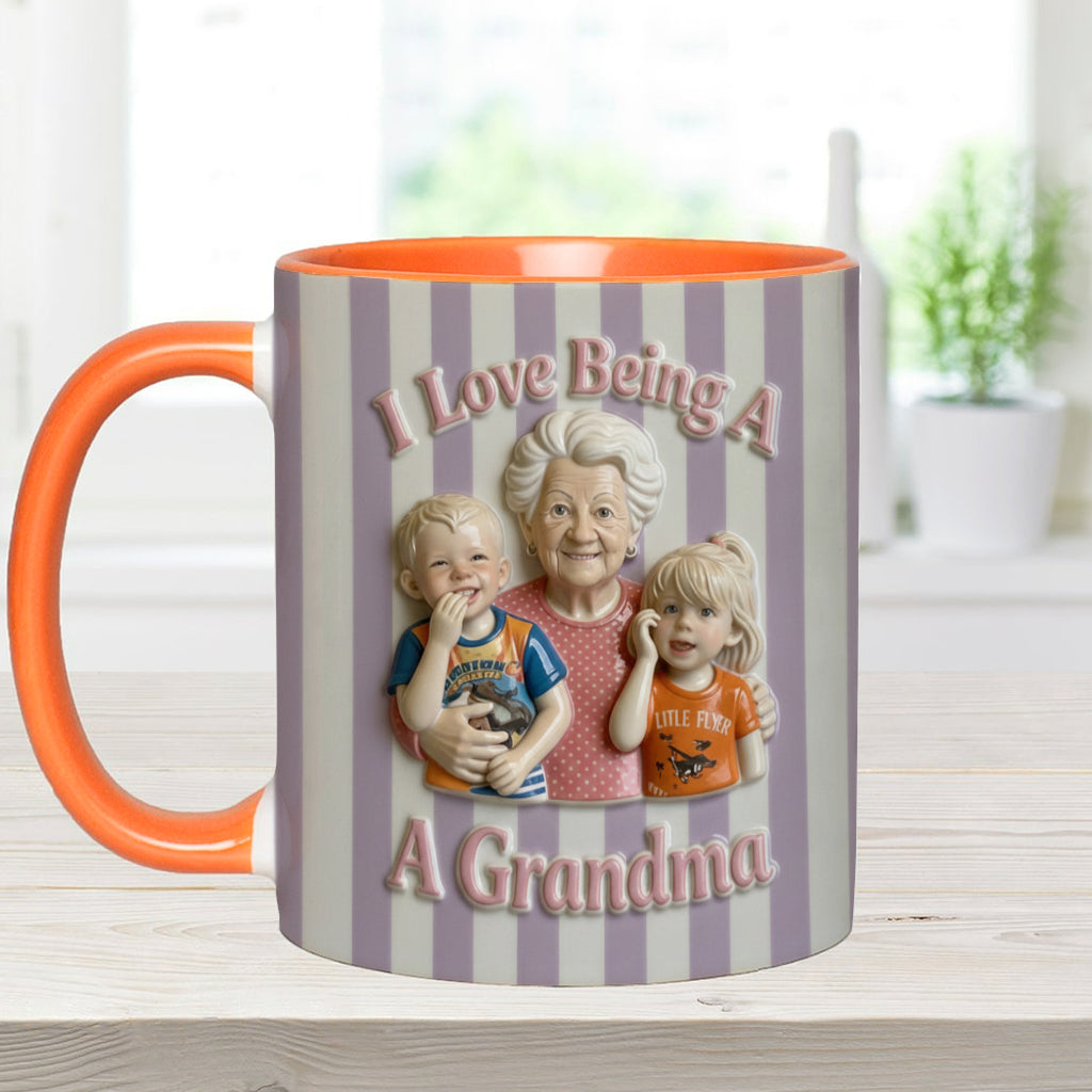J'adore être grand-parent - Mug personnalisé pour les grands-parents