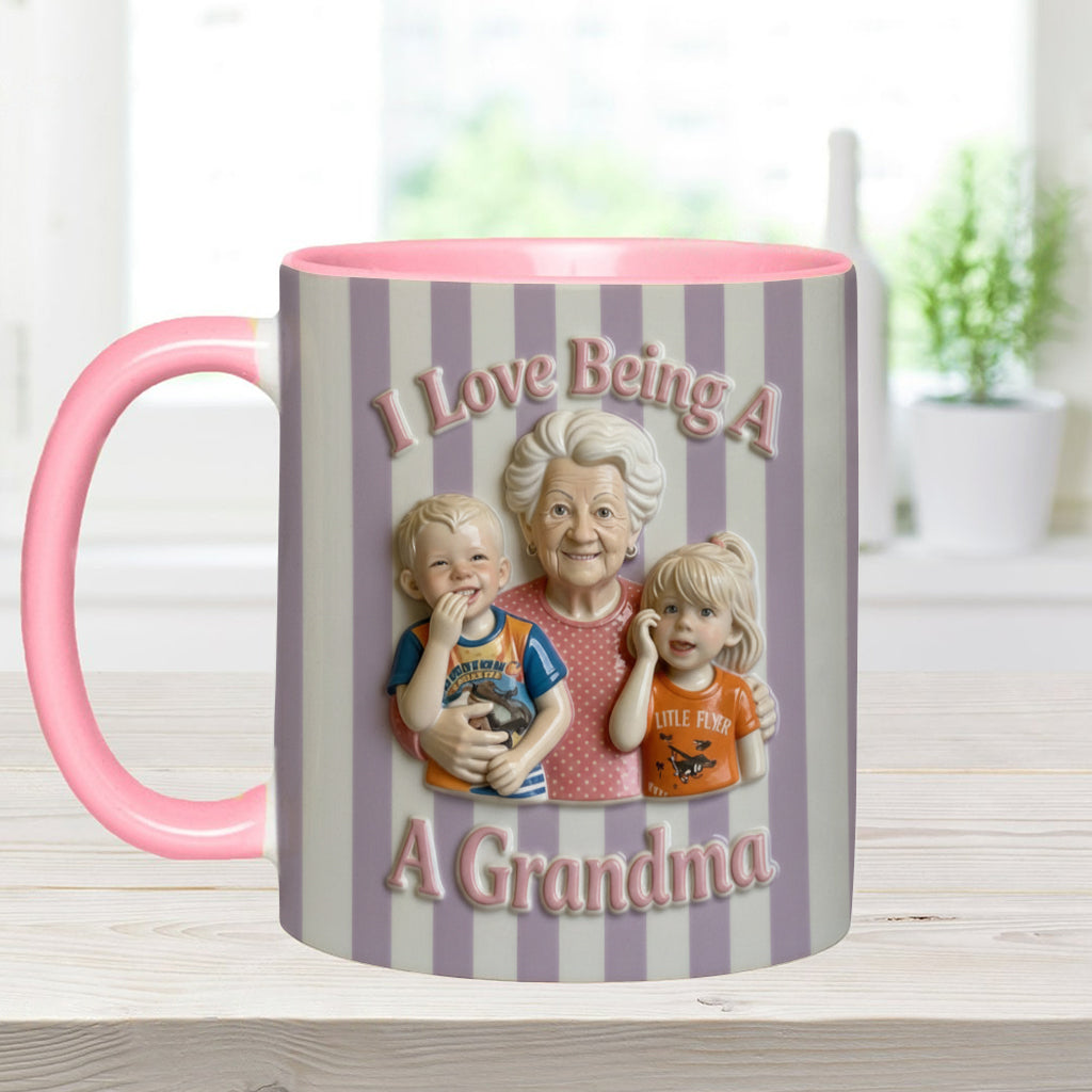 J'adore être grand-parent - Mug personnalisé pour les grands-parents