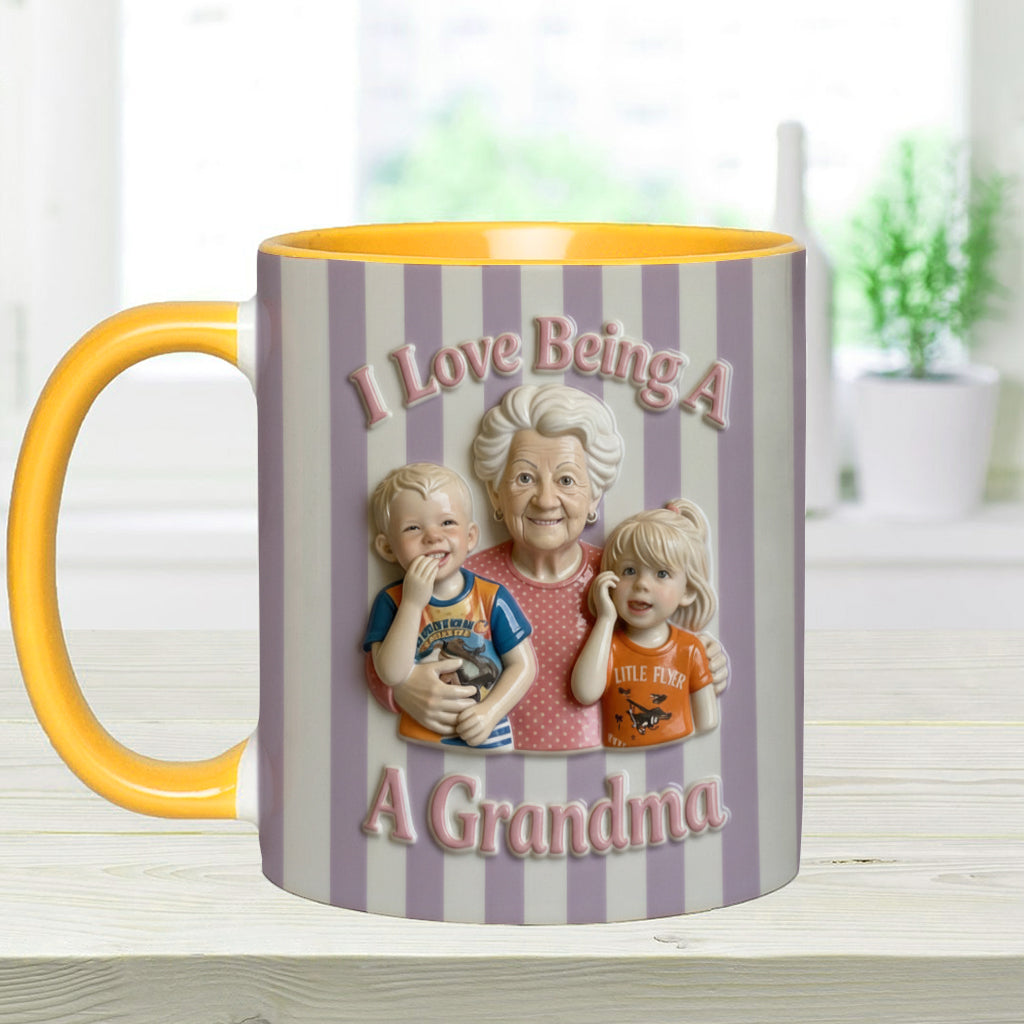 J'adore être grand-parent - Mug personnalisé pour les grands-parents
