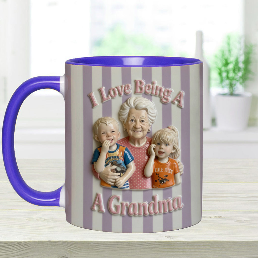 J'adore être grand-parent - Mug personnalisé pour les grands-parents