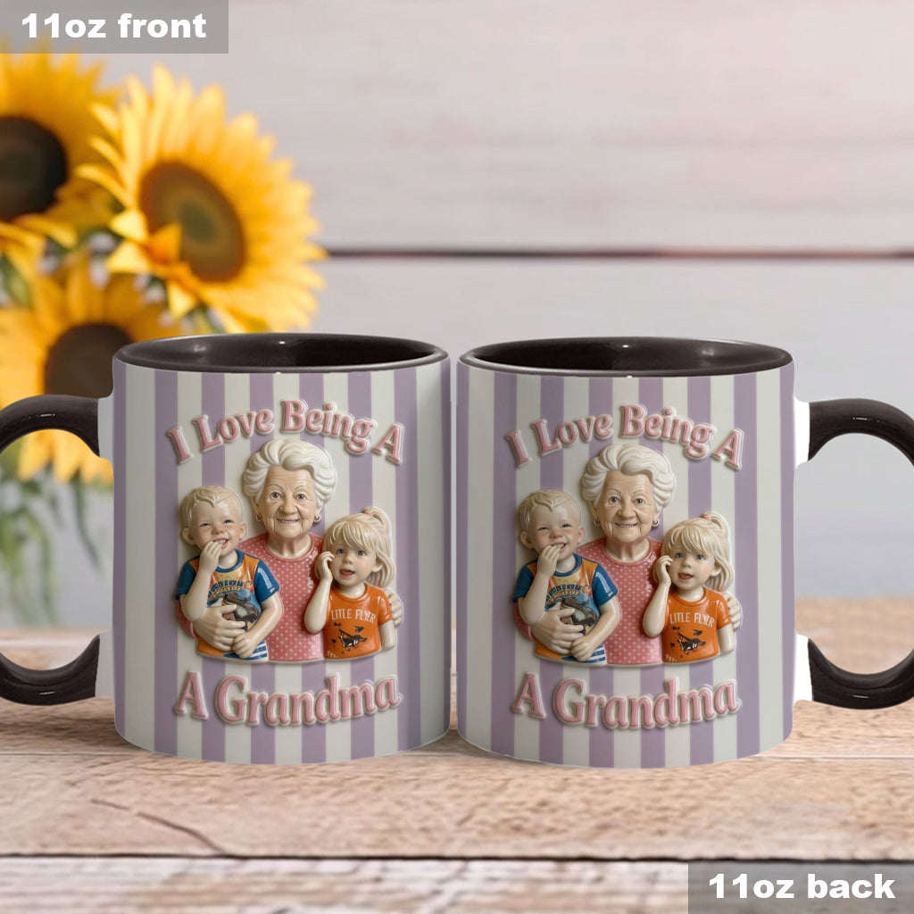 J'adore être grand-parent - Mug personnalisé pour les grands-parents