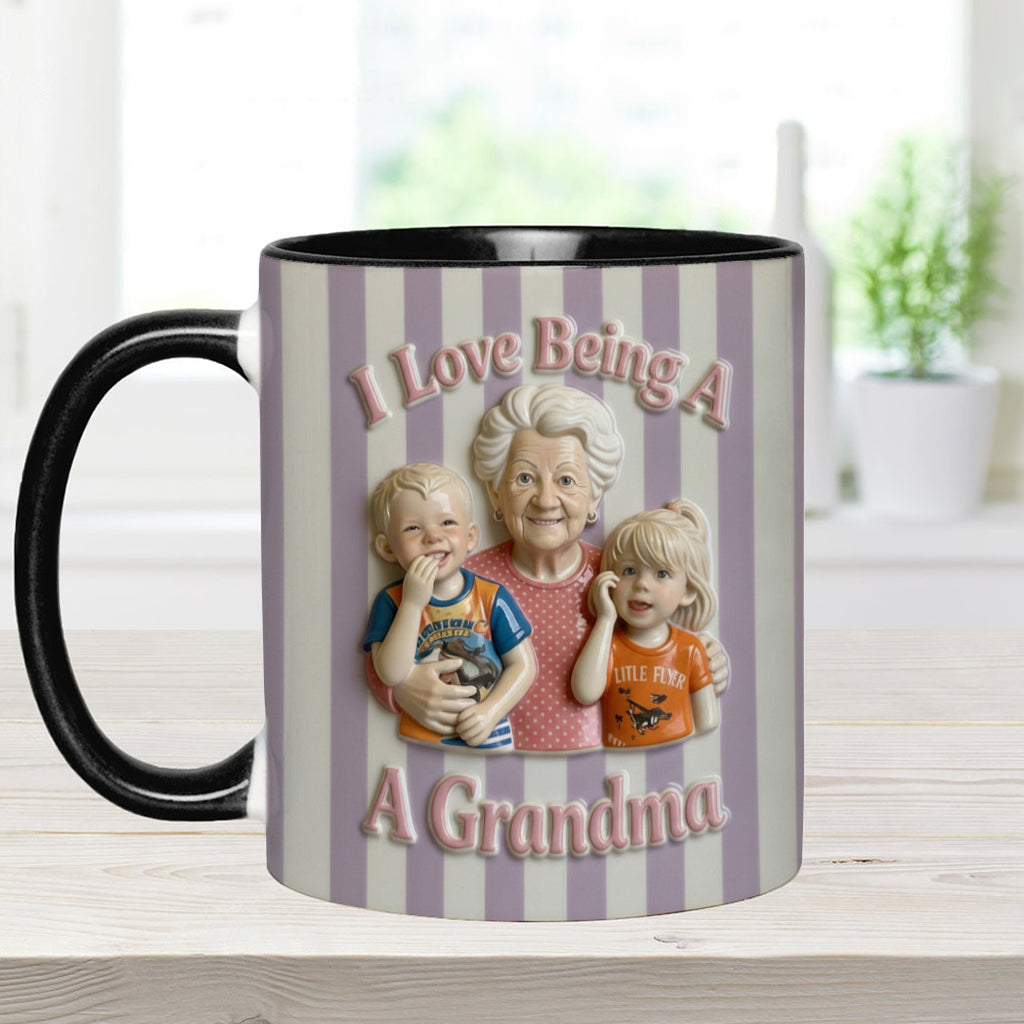 J'adore être grand-parent - Mug personnalisé pour les grands-parents