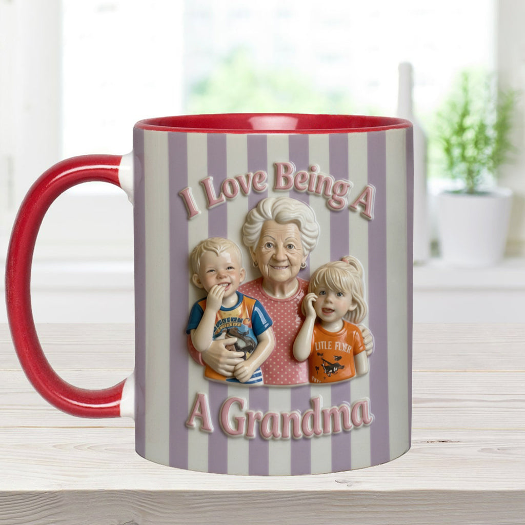 J'adore être grand-parent - Mug personnalisé pour les grands-parents