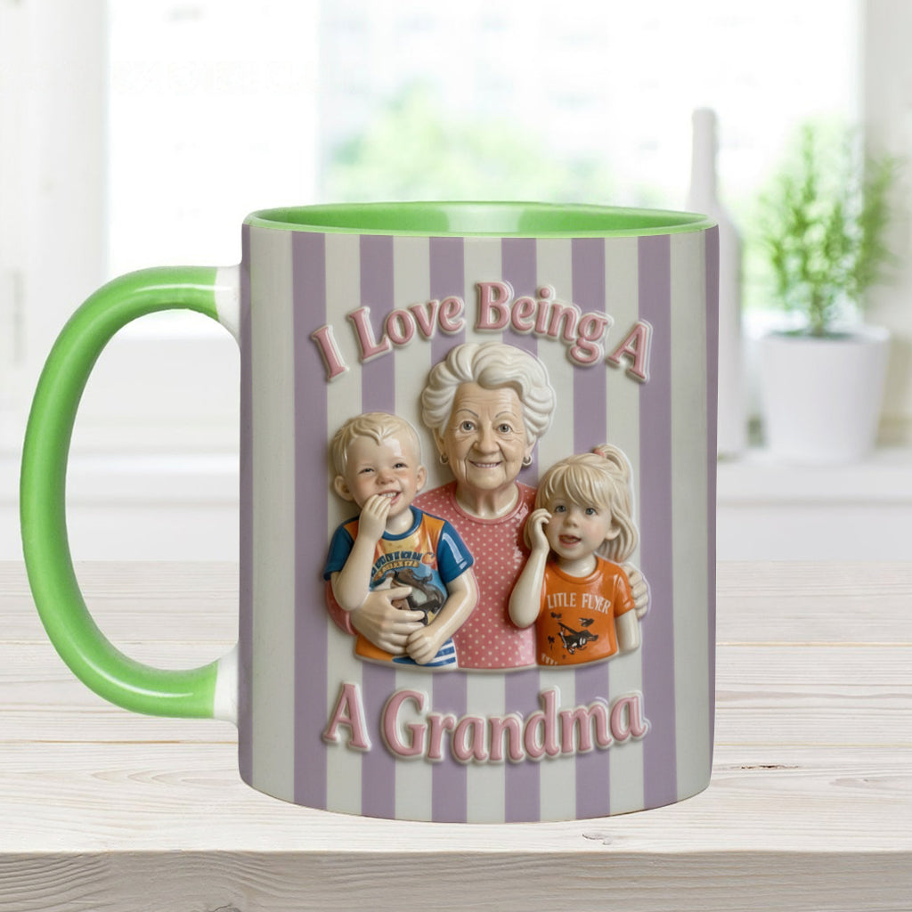 J'adore être grand-parent - Mug personnalisé pour les grands-parents