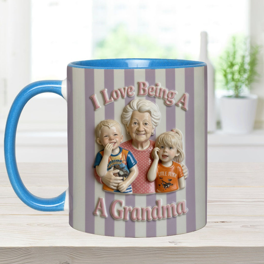 J'adore être grand-parent - Mug personnalisé pour les grands-parents