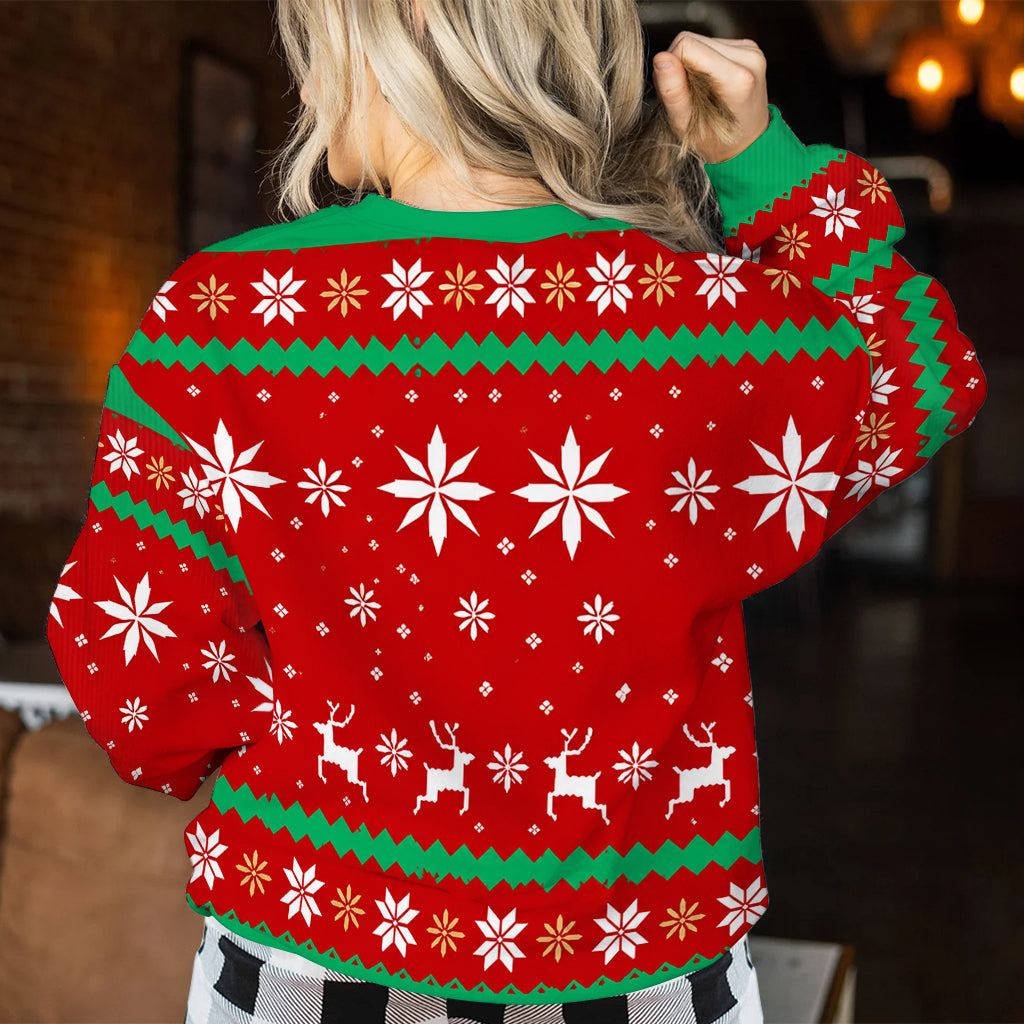 Jingle Balls - Pull moche épicé personnalisé pour couples