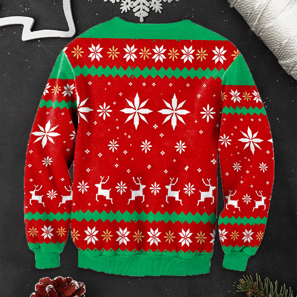 Jingle Balls - Pull moche épicé personnalisé pour couples