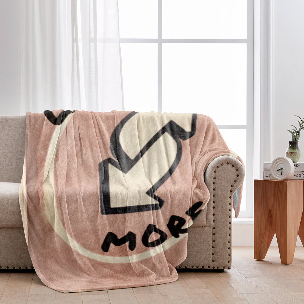 Carte inversée « Je t’aime plus » - Couverture personnalisée pour couple