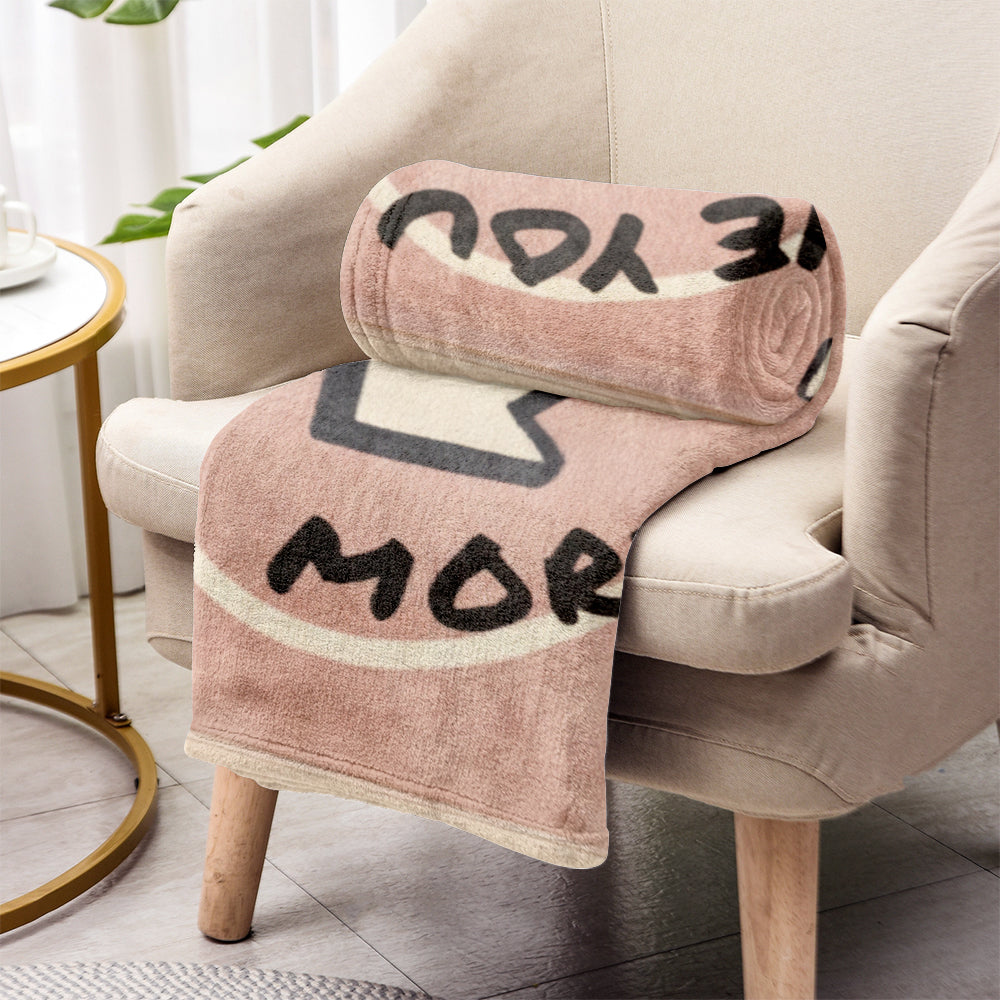 Carte inversée « Je t’aime plus » - Couverture personnalisée pour couple