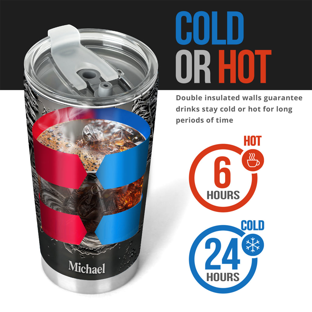 Moto Life - Personalized Dirt Bike Tumbler