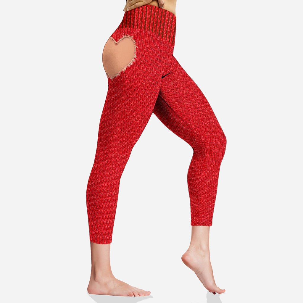 Ce fessier appartient à - Leggings personnalisés pour couples