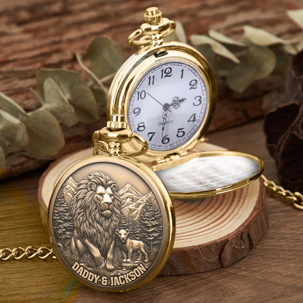 To My Son - Personalized Son Pocket Watch