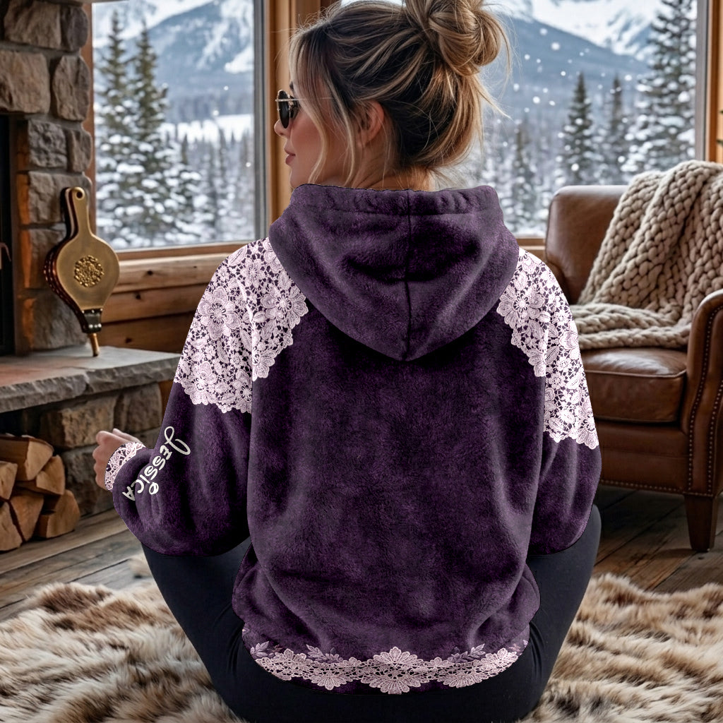 Skull Floral - Sweat à Capuche Personnalisé
