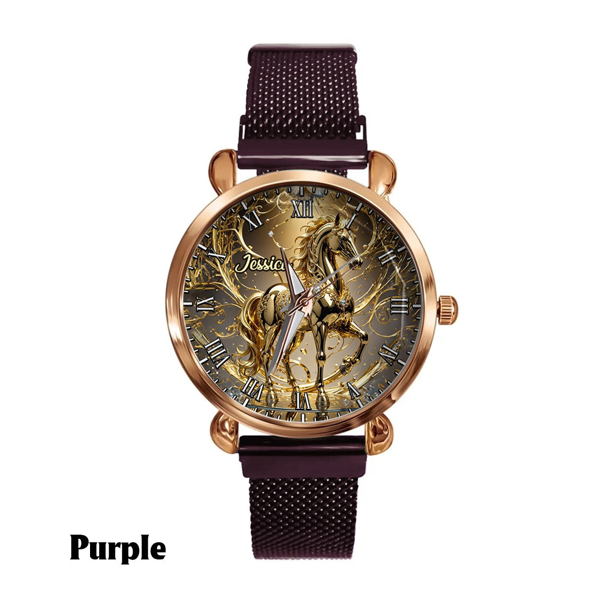 Love Horse - Personalized Horse Women Hand Watch
