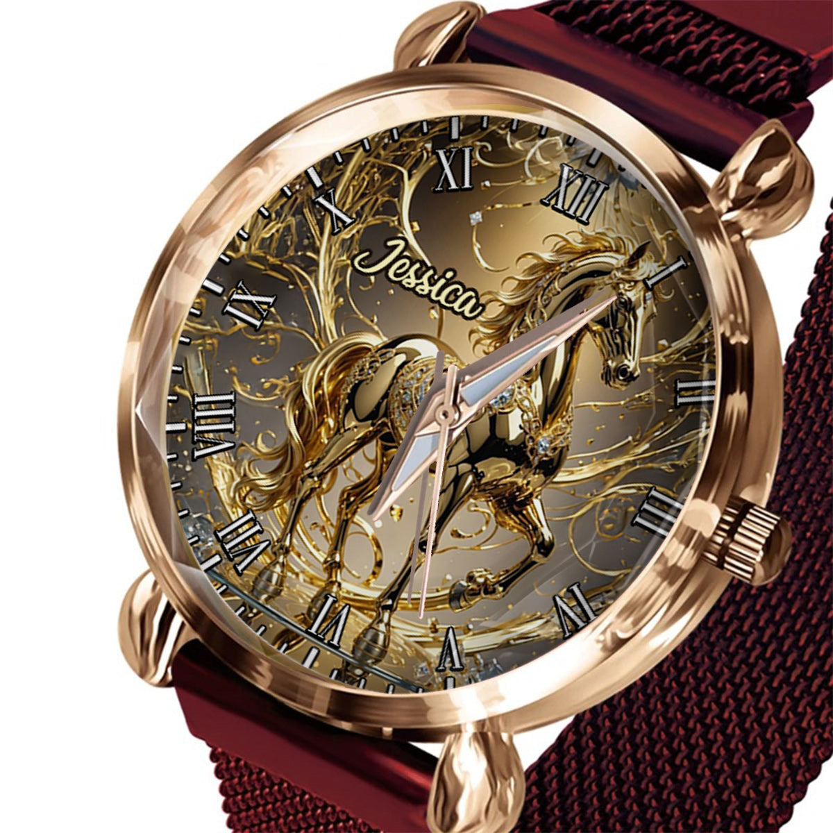 Love Horse - Personalized Horse Women Hand Watch