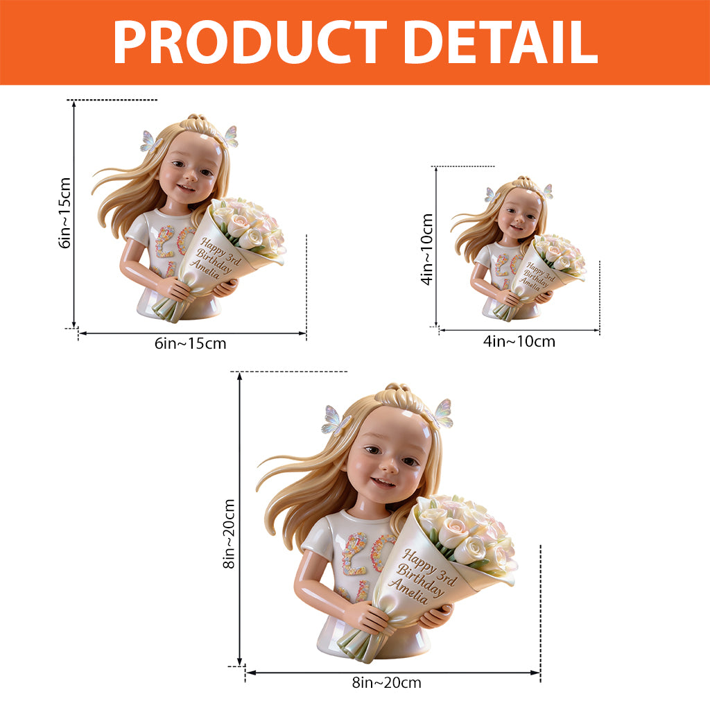 Photo Personnalisée - Plaque Acrylique Enfant Sur Mesure