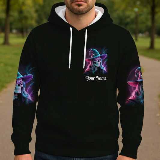 Hello My Friend - Personalized Witch All Over Shirt