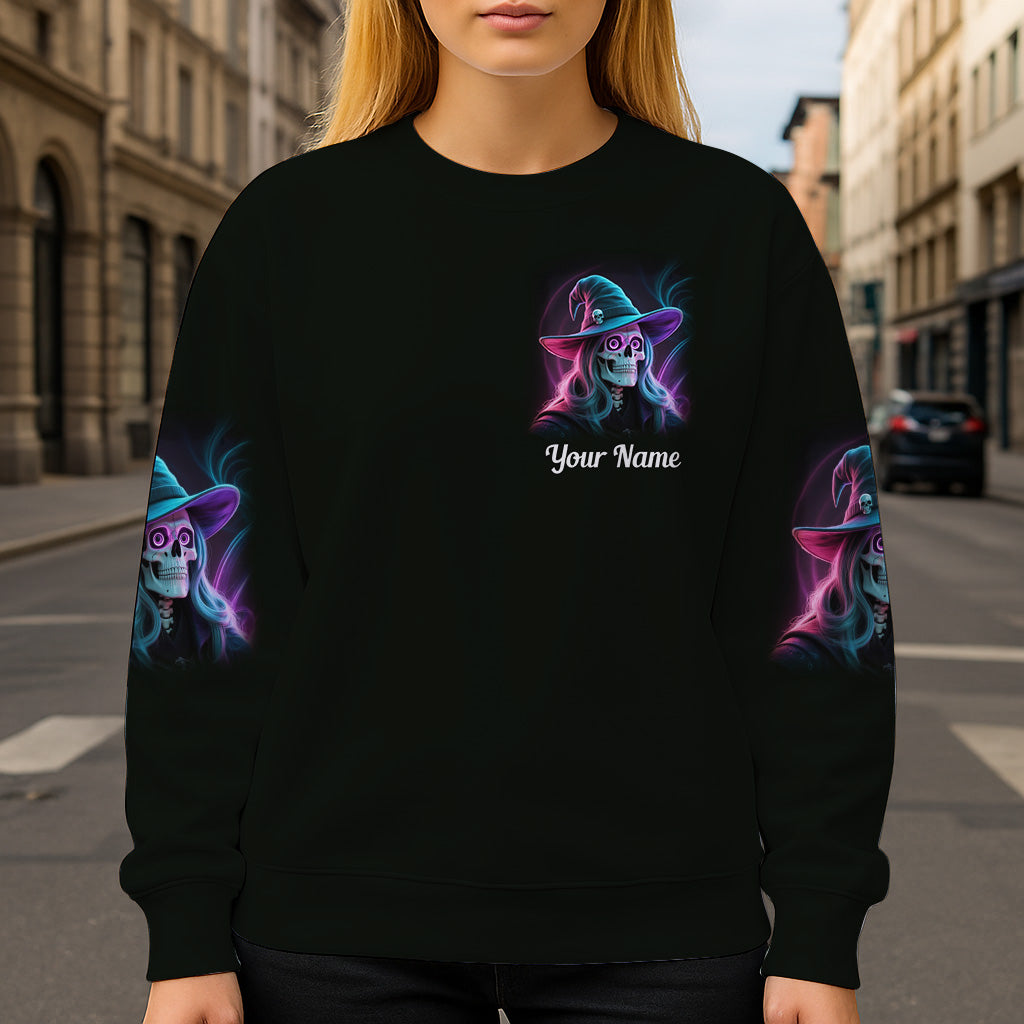 Hello My Friend - Personalized Witch All Over Shirt