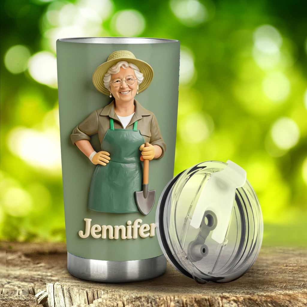 Gobelet de jardinage personnalisé à partir de n'importe quelle photo