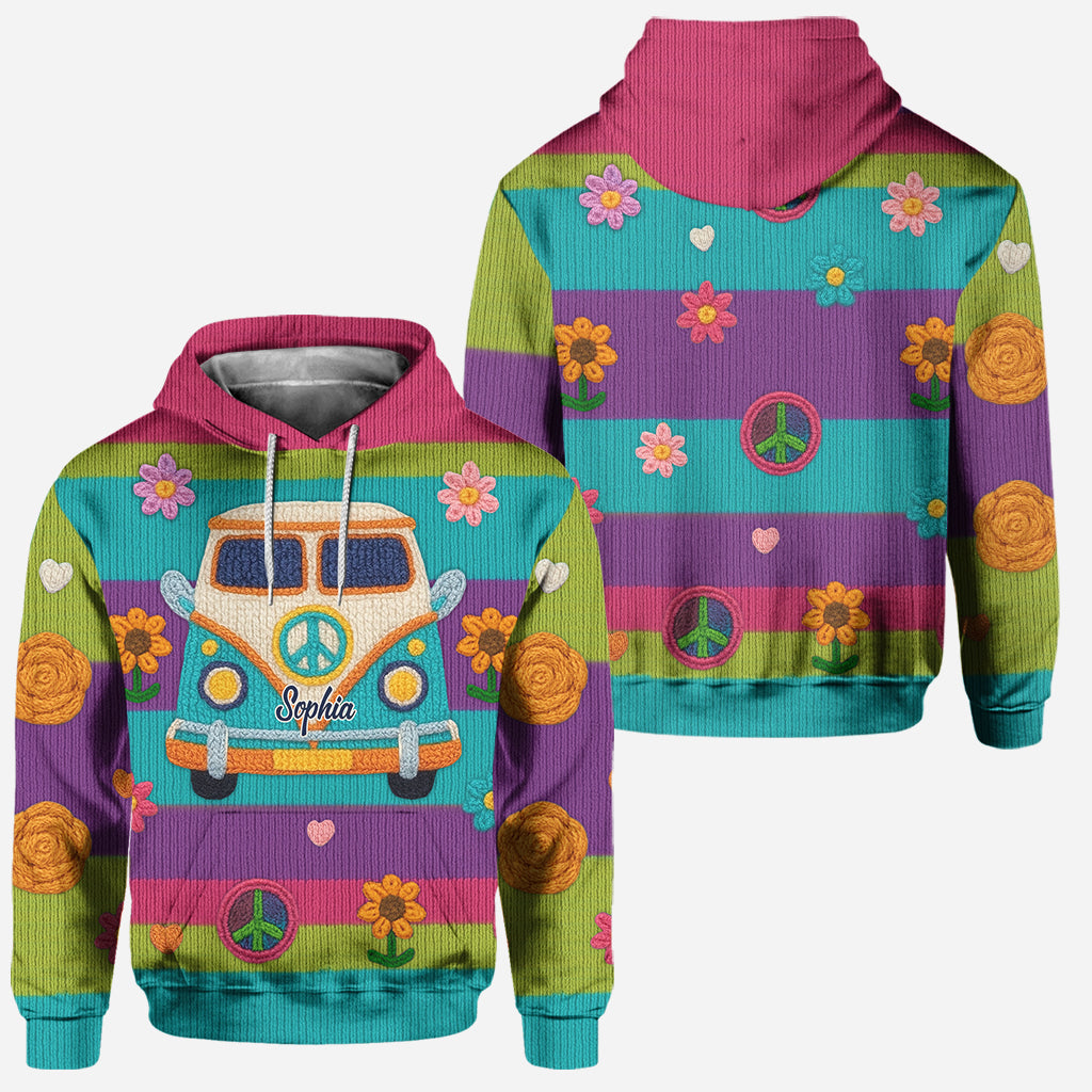 Hippie Souls - Sweat à capuche et legging hippie personnalisés