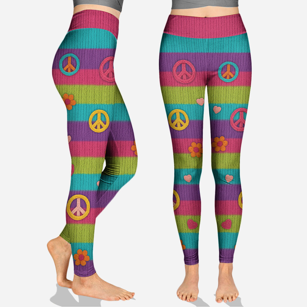 Hippie Souls - Sweat à capuche et legging hippie personnalisés