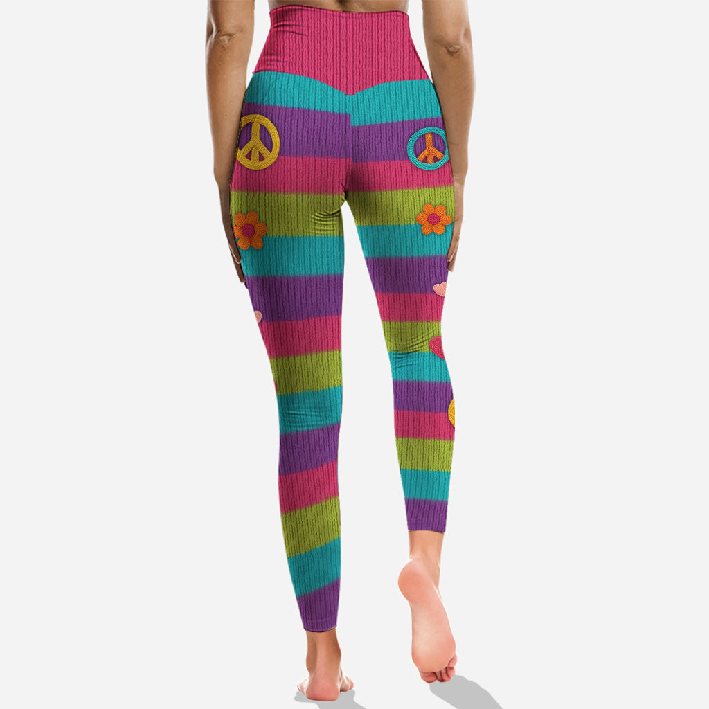 Hippie Souls - Sweat à capuche et legging hippie personnalisés