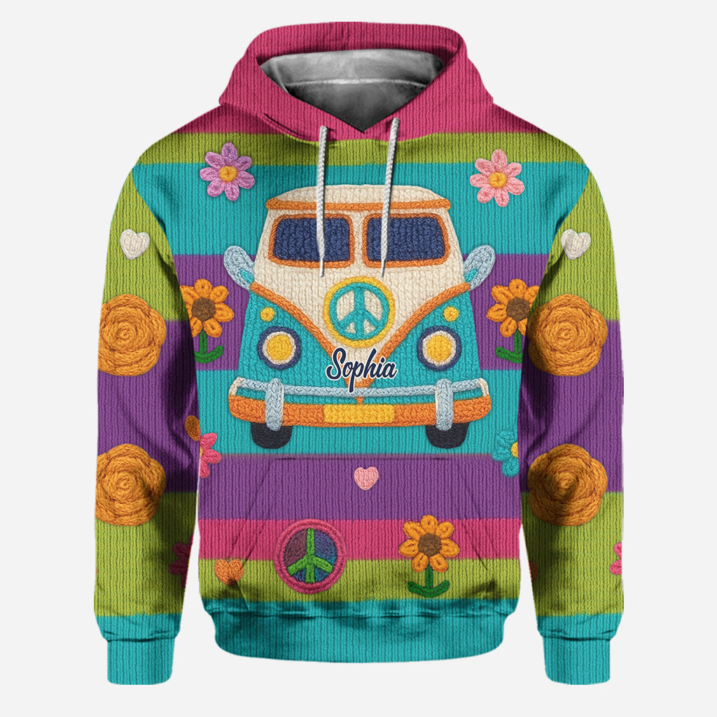 Hippie Souls - Sweat à capuche et legging hippie personnalisés