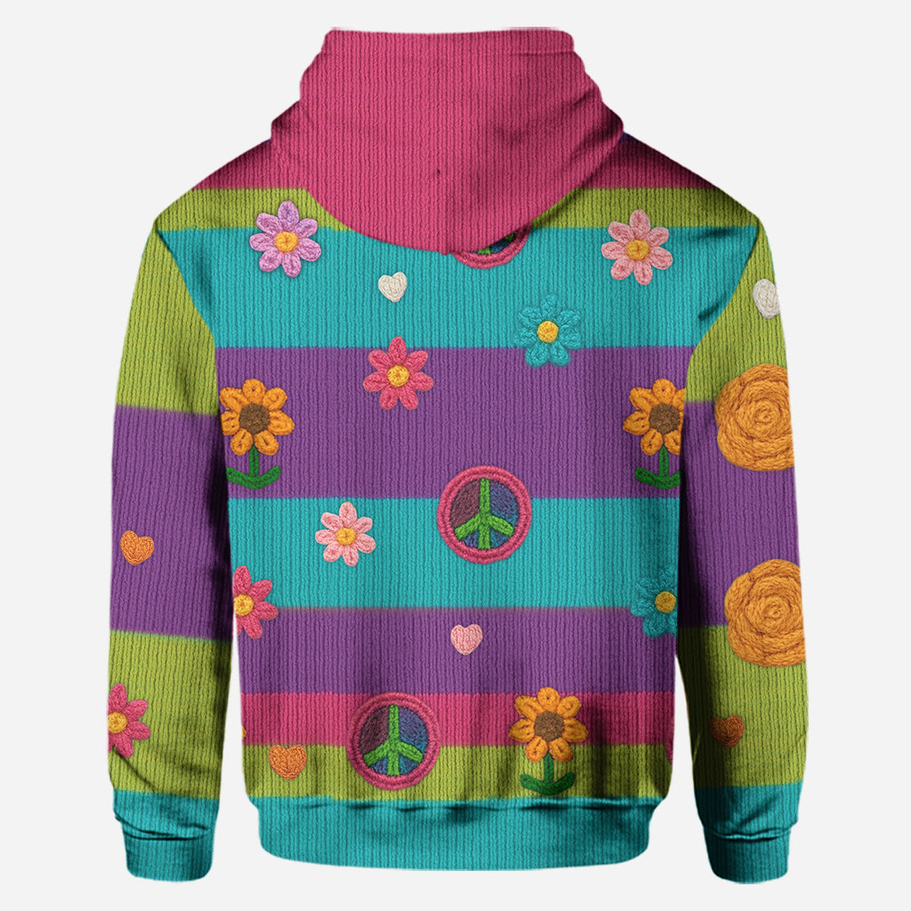 Hippie Souls - Sweat à capuche et legging hippie personnalisés