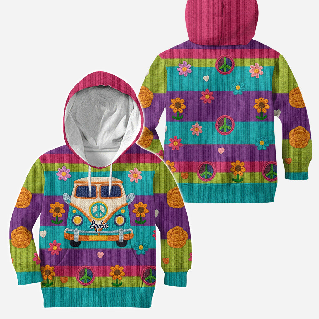 Hippie Souls - Sweat à capuche et legging hippie personnalisés