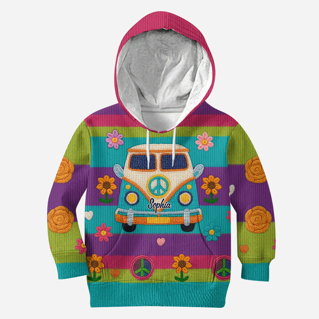Hippie Souls - Sweat à capuche et legging hippie personnalisés