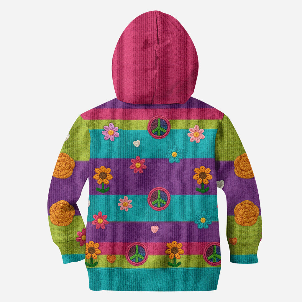 Hippie Souls - Sweat à capuche et legging hippie personnalisés