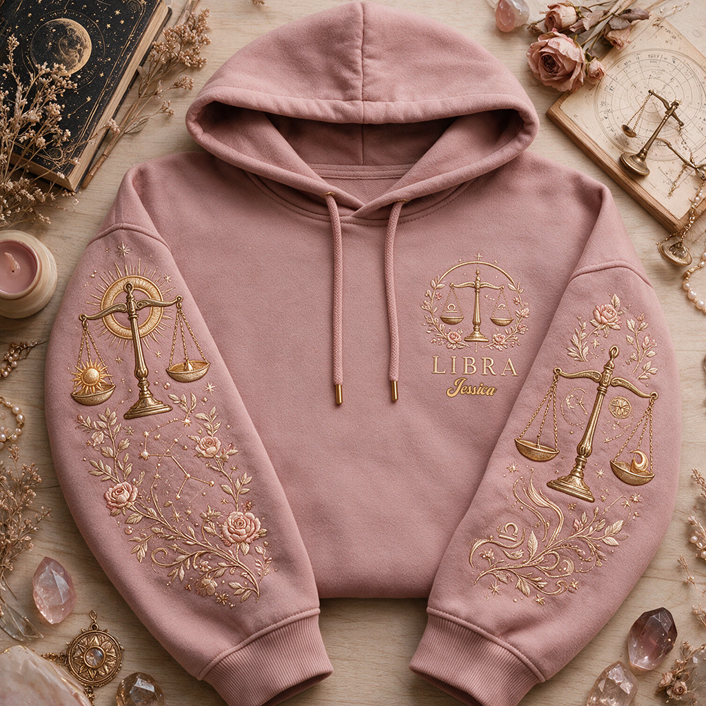 Hoodie Amoureux du Zodiaque / Horoscope - T-shirt Horoscope Personnalisé
