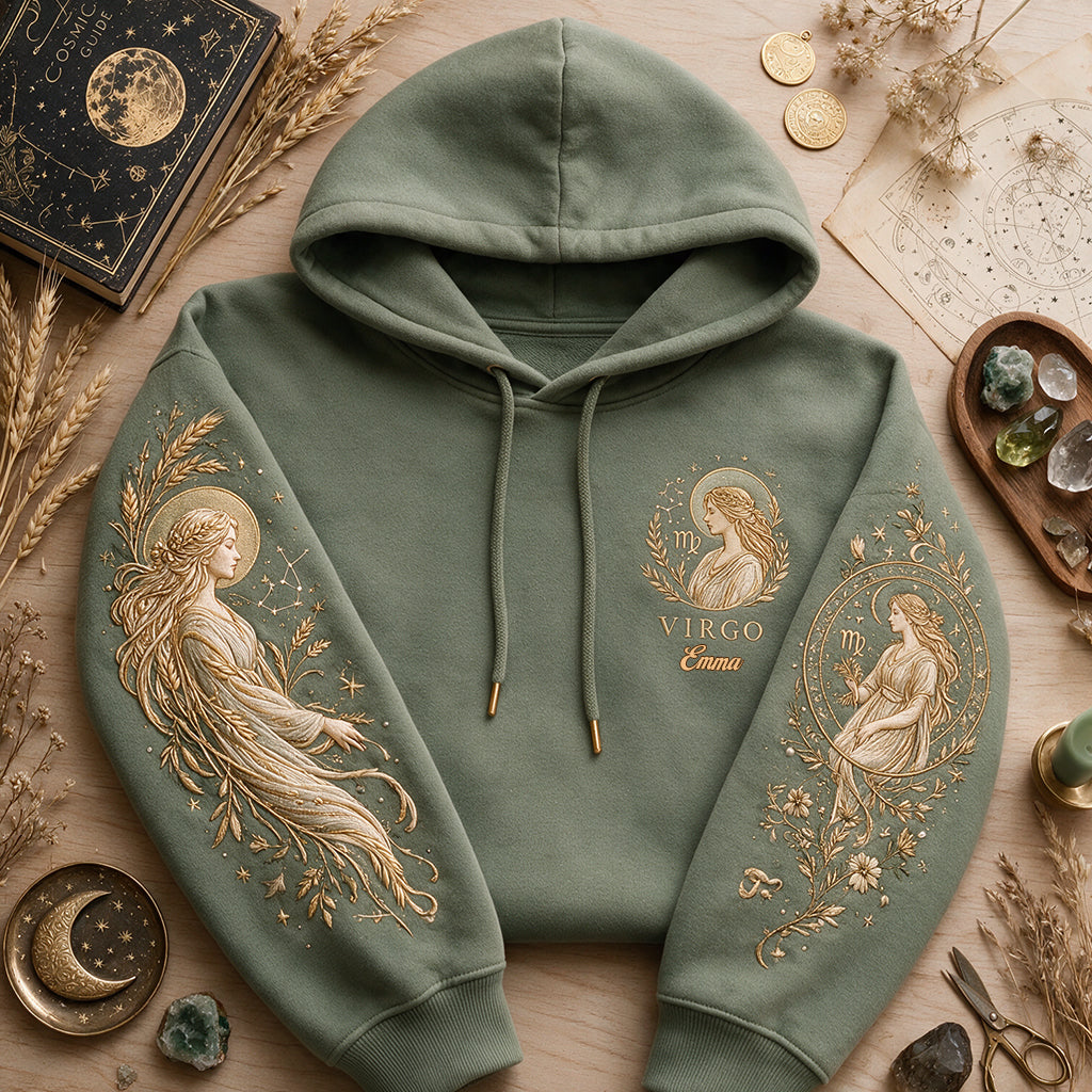 Hoodie Amoureux du Zodiaque / Horoscope - T-shirt Horoscope Personnalisé