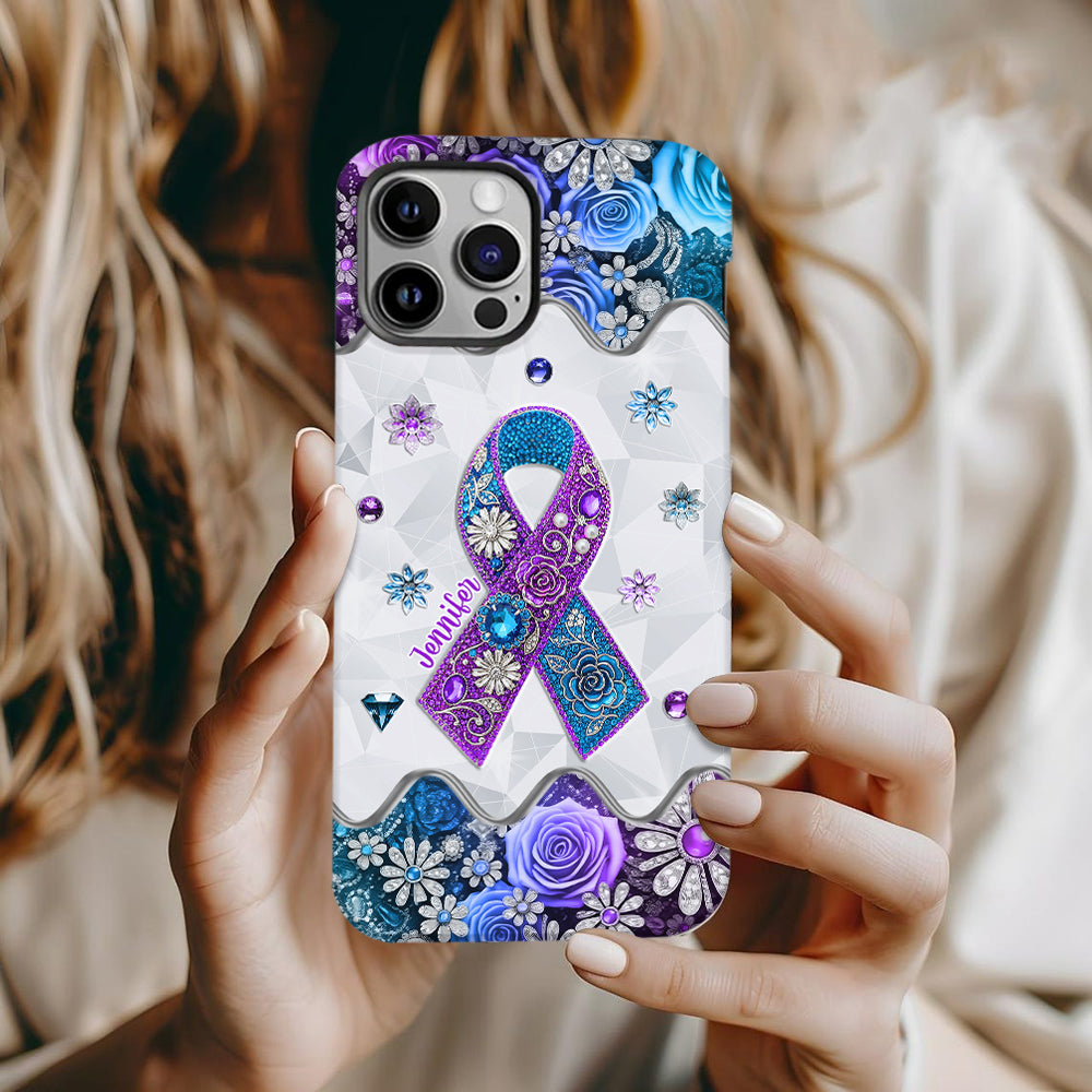 Suicide Awareness, You Matter - Personalized Suicide Prevention Full Print Phone Case