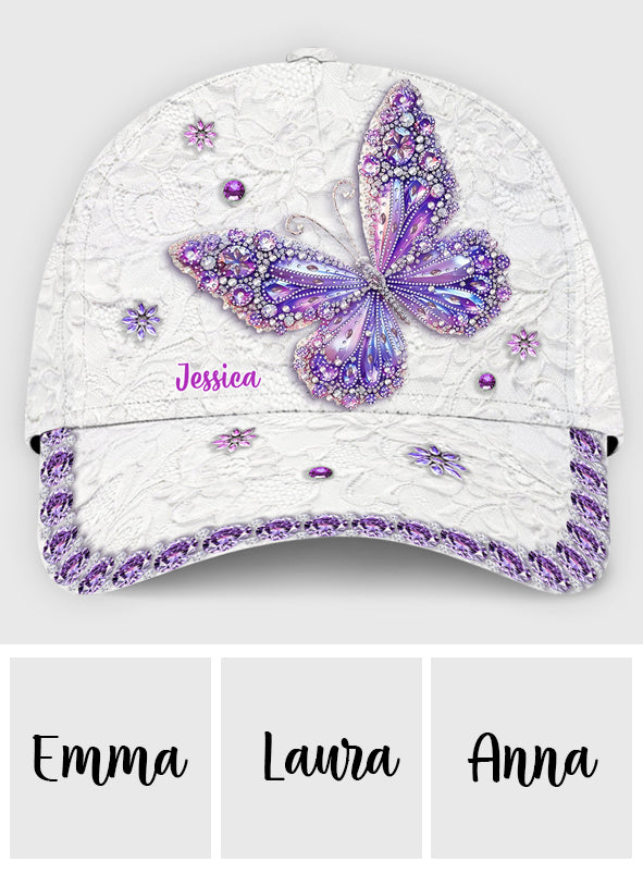 Magnifique papillon - Casquette classique personnalisée avec papillon