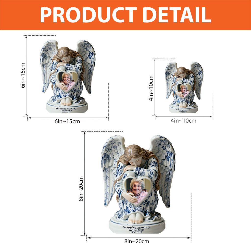 En souvenir de Toile De Jouy Angel - Plaque commémorative personnalisée en acrylique sur mesure