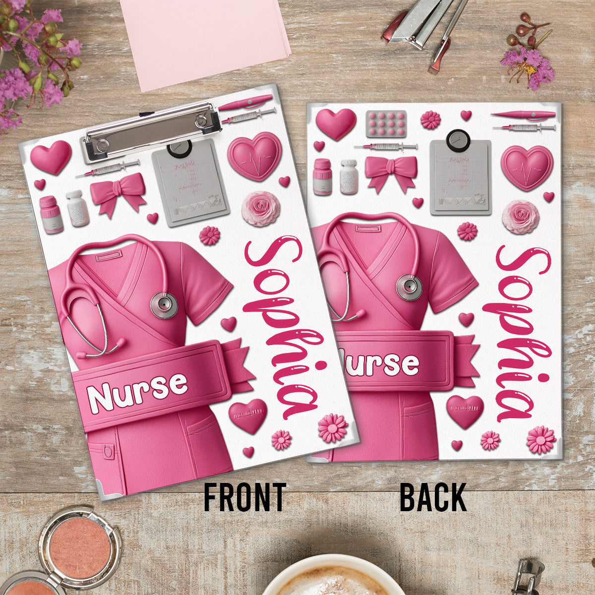 Nurse Life - Personalized Nurse Clipboard